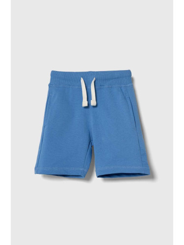 Детски къси панталони zippy в синьо с регулируема талия