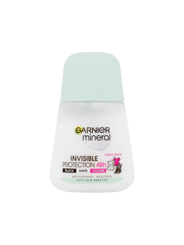Garnier Mineral Invisible Protection Floral Touch Антиперспирант за жени 50 ml