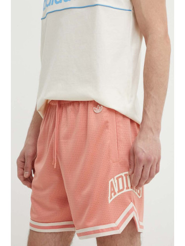 Къс панталон adidas Originals в розово IS2918