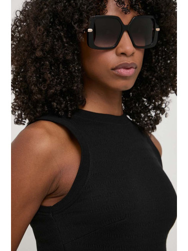 Слънчеви очила Furla в черно SFU712_540700