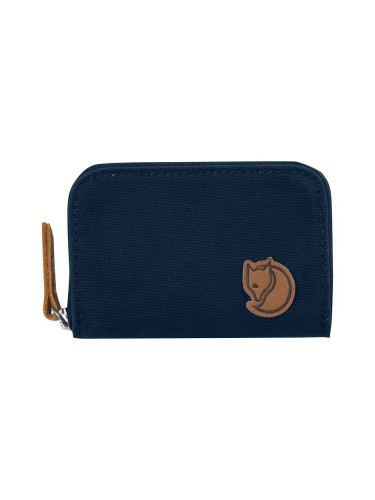 Калъф за карти Fjallraven Zip Card Holder в тъмносиньо F24218