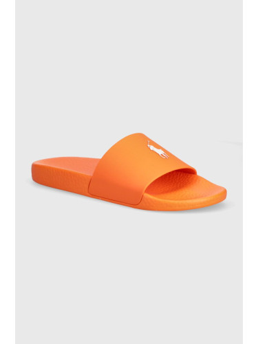 Чехли Polo Ralph Lauren Polo Slide в оранжево 809931326002