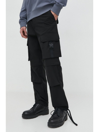 Панталон HUGO в черно с кройка тип карго 50505853