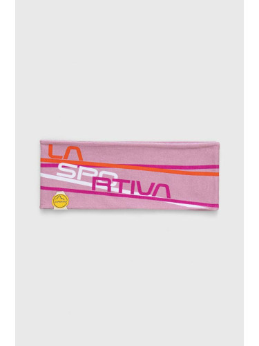 Лента за глава LA Sportiva Stripe в лилаво