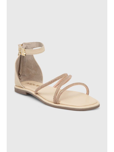 Детски сандали Patrizia Pepe Girl в бежово