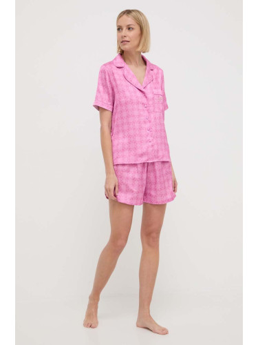 Пижама Guess дамска в розово O4GX03 WFTE2