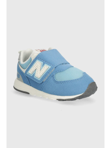 Детски маратонки New Balance NW574RCA в синьо