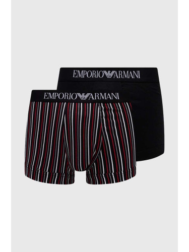 Боксерки Emporio Armani Underwear (2 броя) в червено