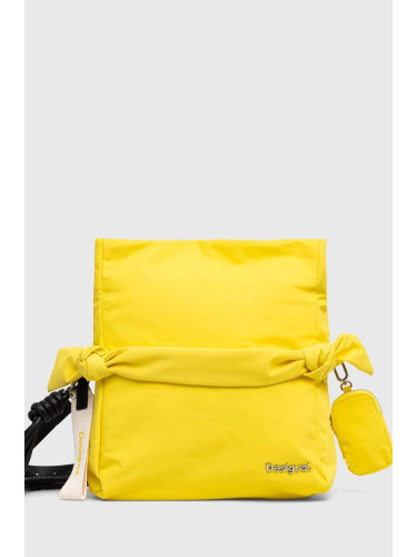 Чанта Desigual PRIORI LOVERTY 3.0 в жълто