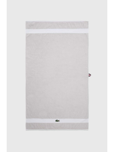 Кърпа Lacoste L Casual Argent 90 x 150 cm