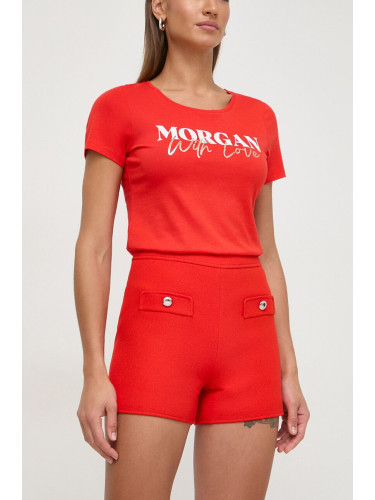 Къс панталон Morgan SHLOLA в бежово PM040537 PL953528