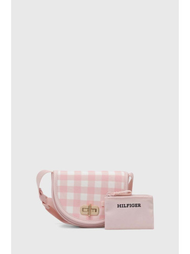 Детска чанта Tommy Hilfiger в розово