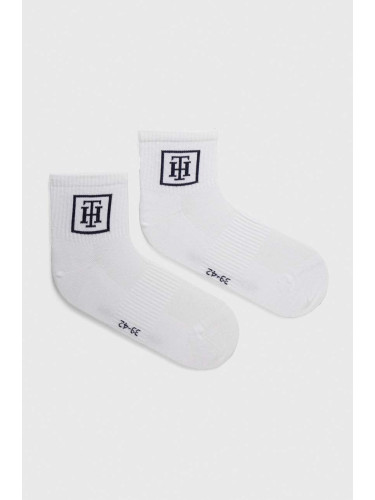 Чорапи Tommy Hilfiger (2 броя) в бяло 701227290