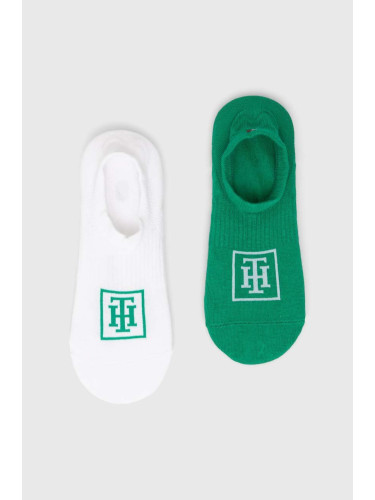 Чорапи Tommy Hilfiger (2 броя) в зелено 701227296