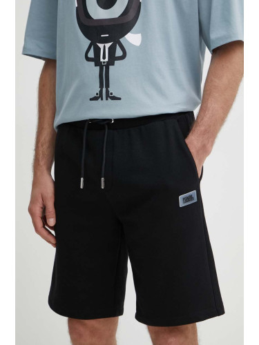 Къс панталон Karl Lagerfeld в черно 542900.705027