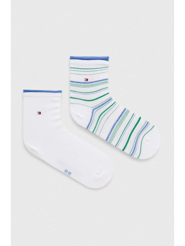 Чорапи Tommy Hilfiger (2 броя) в бяло 701227304