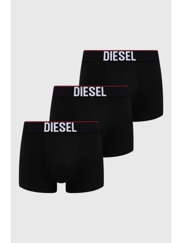 Боксерки Diesel (3 броя) UMBX-DAMIEN-THREE PACK BOXERS в черно 00ST3V.0AMAH