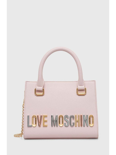 Чанта Love Moschino в розово