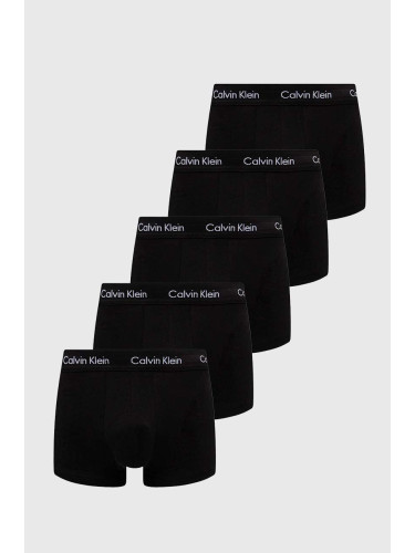 Боксерки Calvin Klein Underwear (5 броя) в черно 000NB2734A