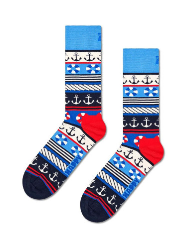 Чорапи Happy Socks Marine Mix Sock в синьо