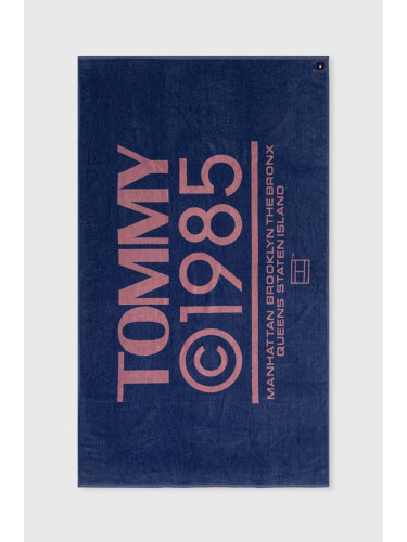 Памучна кърпа Tommy Jeans в синьо UU0UU00090