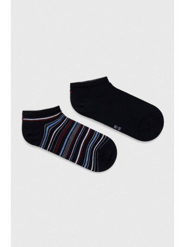 Чорапи Tommy Hilfiger (2 броя) в тъмносиньо 701227308