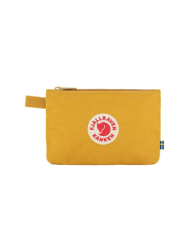 Козметична чанта Fjallraven Kanken Gear Pocket в жълто F25863