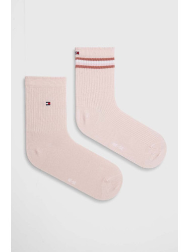 Чорапи Tommy Hilfiger (2 броя) в розово 701227306
