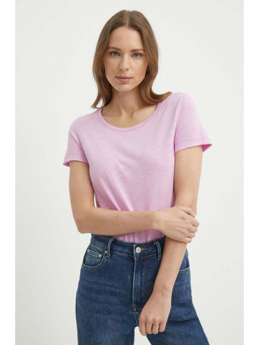 Тениска Sisley в розово