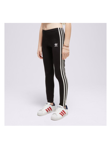 Adidas Girls' 3 Stripes Клин Junior G детски Дрехи Панталони HD2025 Черен