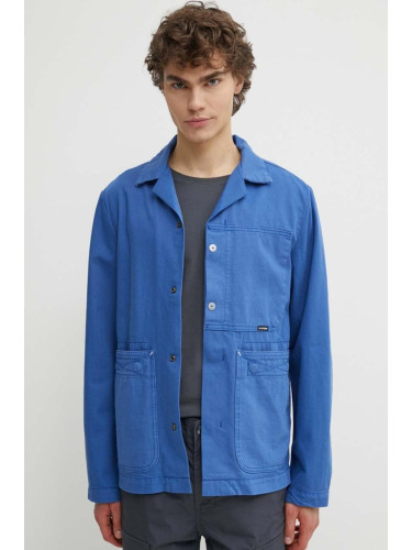 Дънково яке G-Star в синьо преходен модел D24605-D551