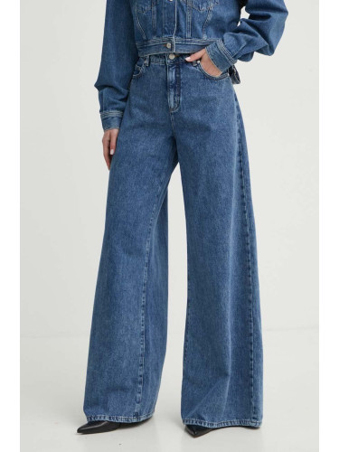 Дънки Moschino Jeans в тъмносиньо