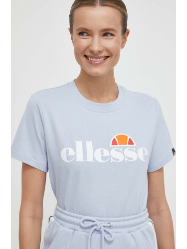 Памучна тениска Ellesse Albany T-Shirt в синьо SGV03237