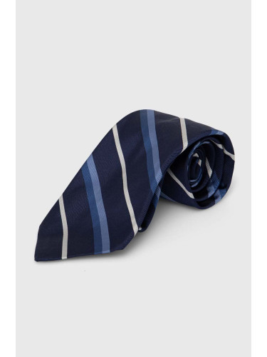 Копринена вратовръзка Polo Ralph Lauren в тъмносиньо 712926093