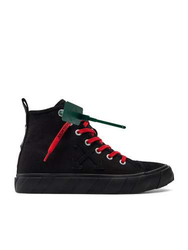 Кецове Off-White Mid Top Vulcanized Canvas IA119S22LEA0011010 Черен