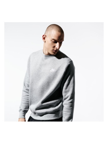 Nike Суитчър Sportswear Club Fleece мъжки Дрехи Суичъри BV2662-063 Сив