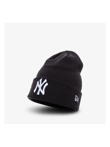 New Era Зимна Шапка Mlb Cuff Knit Nyy Blk New York Yankees B мъжки Аксесоари Зимни шапки 12122728 Черен