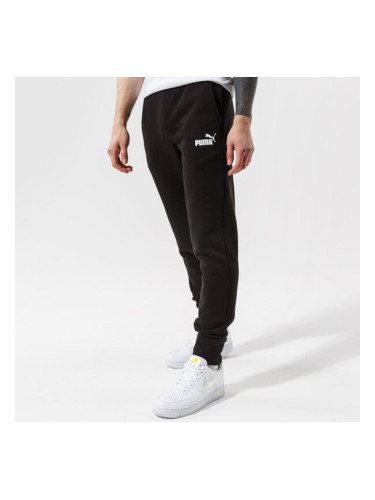 Puma Панталони Ess Logo Pants Fl Cl - Puma Black мъжки Дрехи Панталони 58671401 Черен