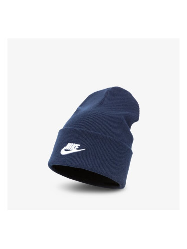 Nike Шапка U Nsw Beanie Utility Futura дамски Аксесоари Зимни шапки DJ6224-410 Тъмносин