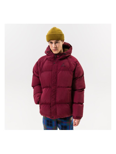 Jordan Яке Зимно M J Essential Puffer Jacket мъжки Дрехи Зимни якета DQ7348-680 Бордо