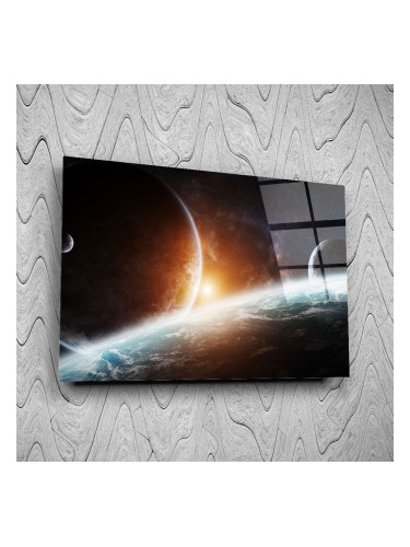 Стъклено АРТ пано - Космос