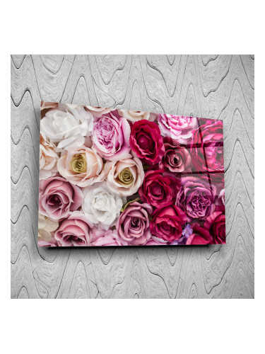 Стъклено АРТ пано - Ароматни рози