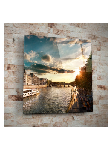 Стъклено АРТ пано - Слънчеви лъчи