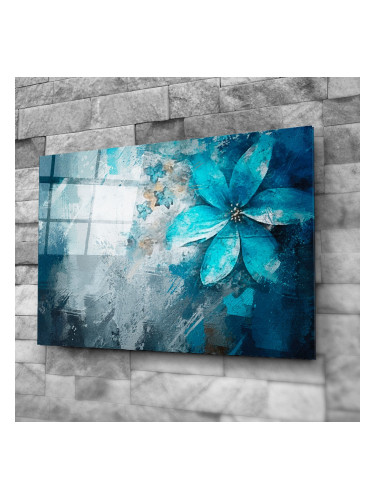 Стъклено АРТ пано - Аквамаринова Фантазия