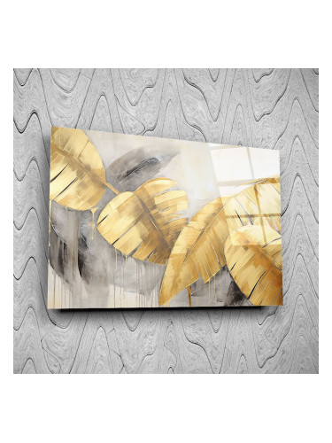 Стъклено АРТ пано - Златни отблясъци