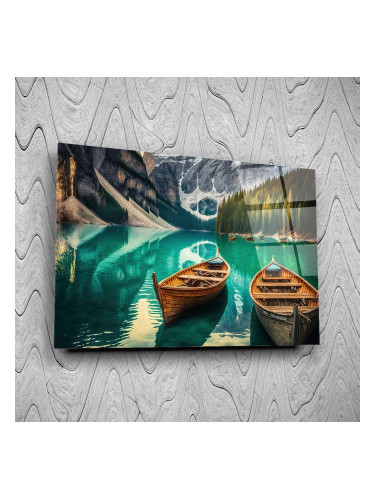 Стъклено АРТ пано - Зелена тишина