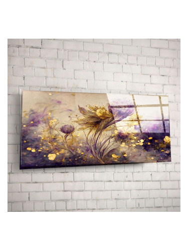 Стъклено АРТ пано - Фантазия в лилаво
