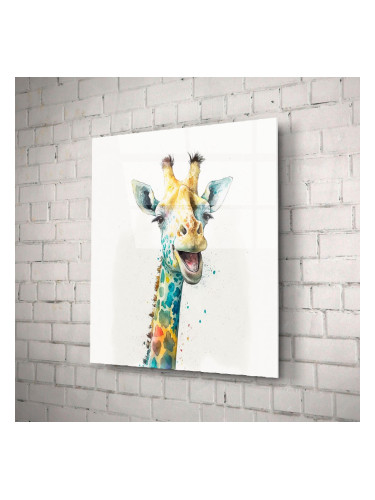 Стъклено АРТ пано - Пъстър поздрав