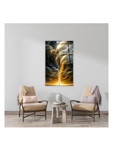 Стъклено АРТ пано - Златна река