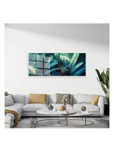 Стъклено АРТ пано - Тропически сенки